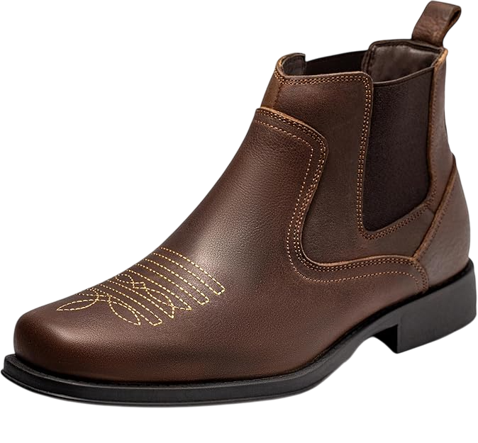 Chelsea Cowboy Boots Square Toe